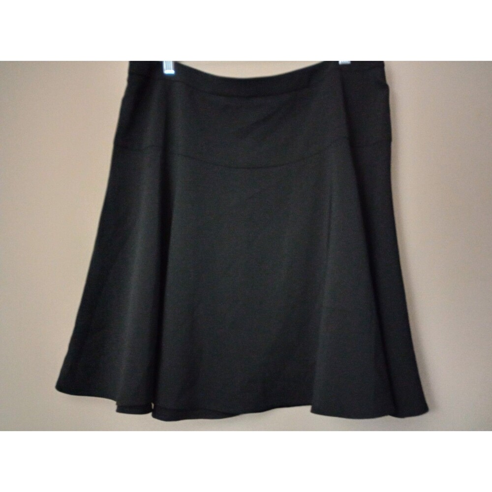 NWT Dressbarn Roz & Ali Black Skirt Size 16